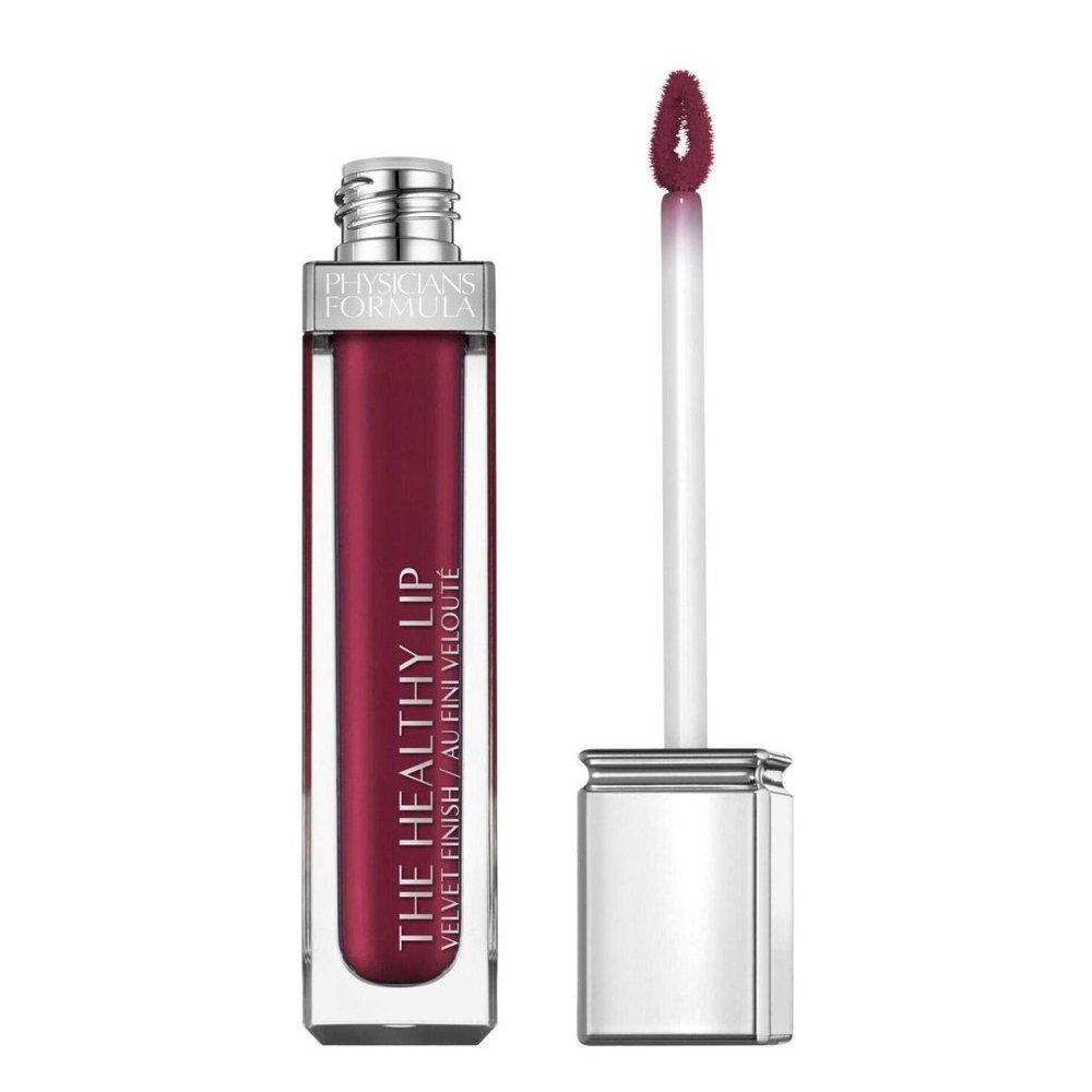 Physicians Formula - The Healthy Lip Velvet - Long Lasting Liquid Lipstick- Plum